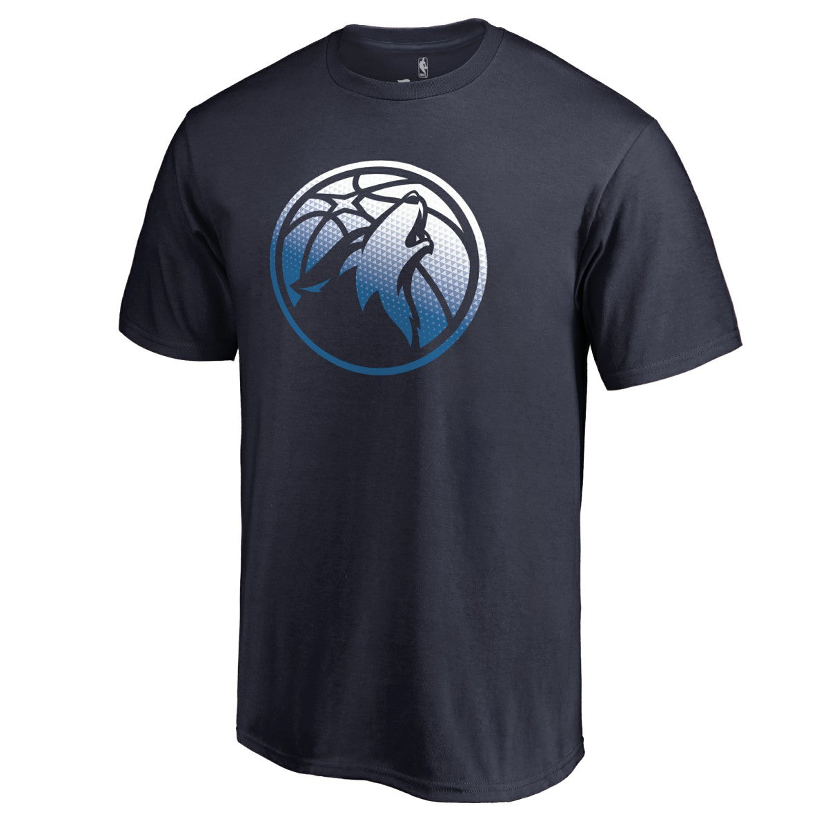 Minnesota Timberwolves Gradient Logo T-Shirt - Navy outlet