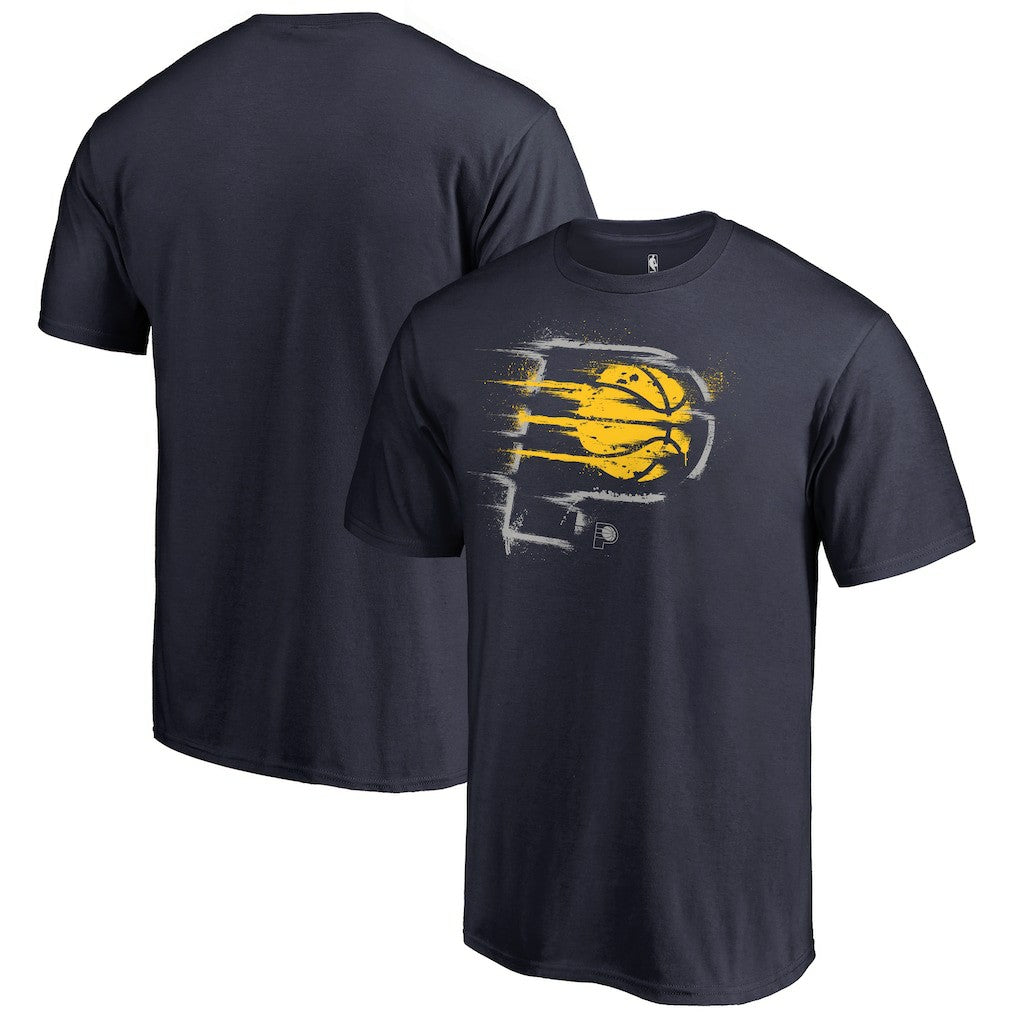 Indiana Pacers Splatter Logo T-Shirt - Navy shop