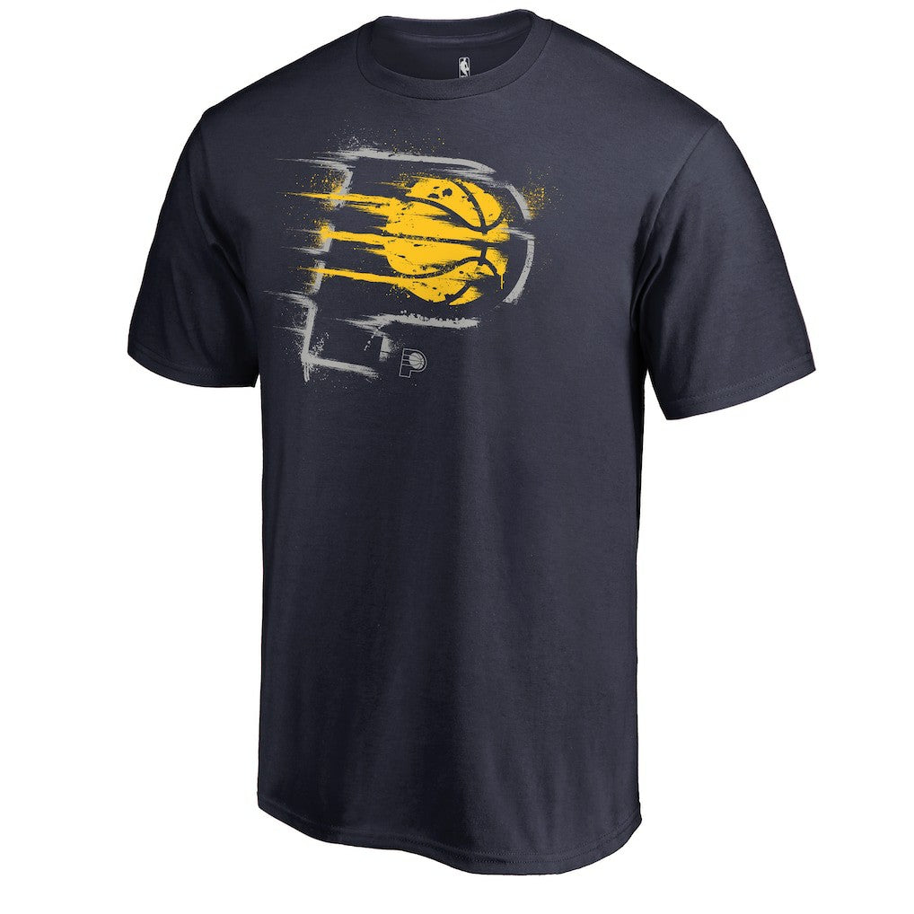Indiana Pacers Splatter Logo T-Shirt - Navy shop