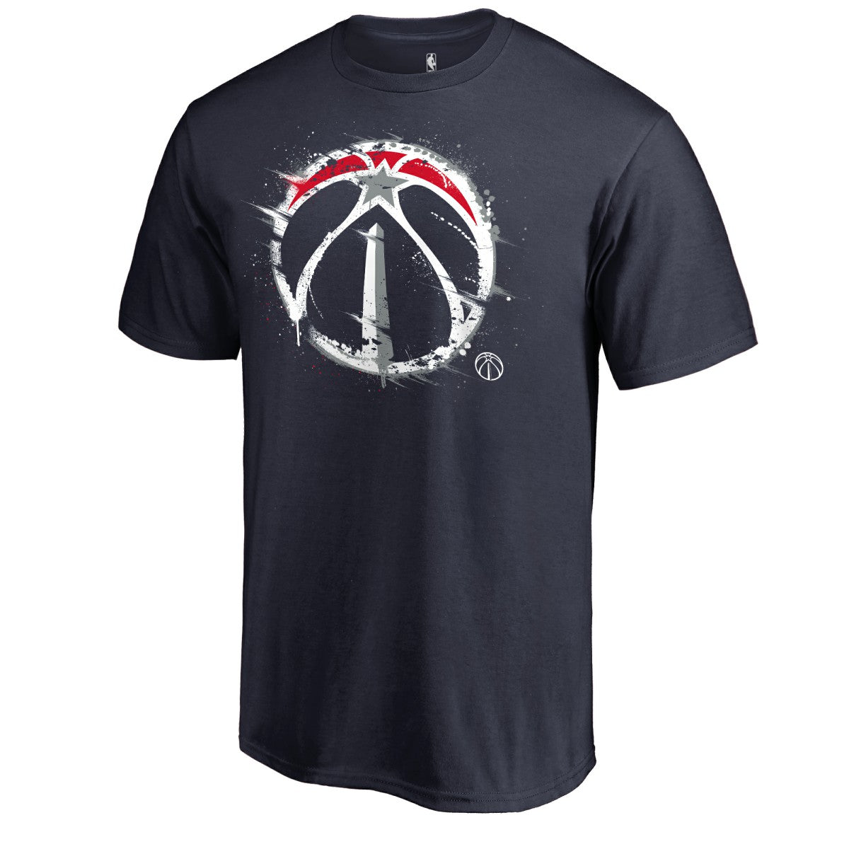 Washington Wizards Splatter Logo T-Shirt - Navy discount