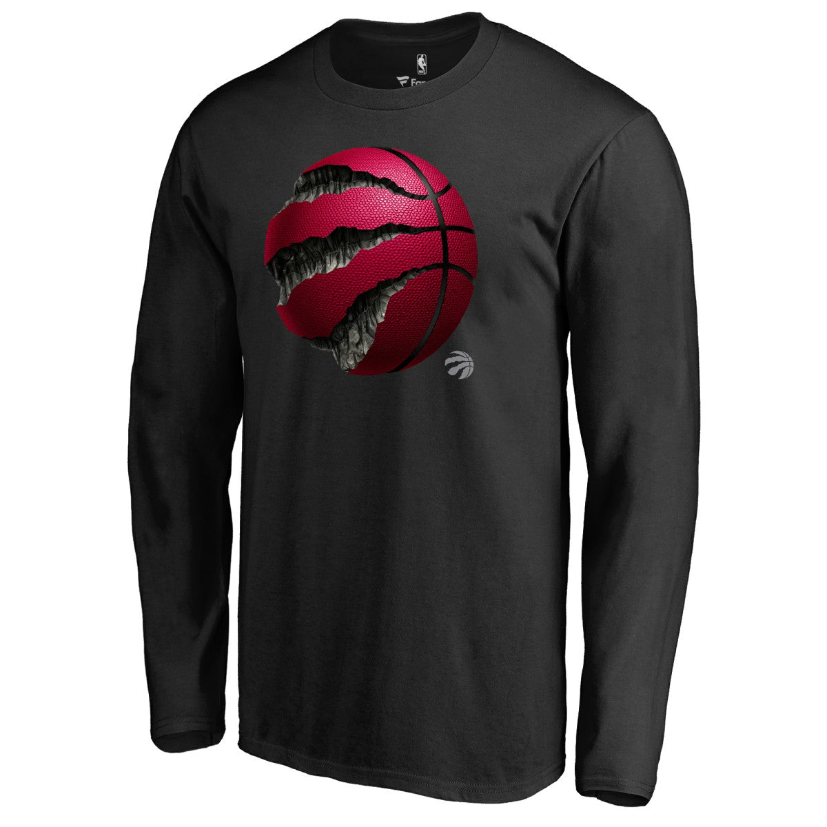 Toronto Raptors Midnight Mascot Long Sleeve T-Shirt - Black outlet
