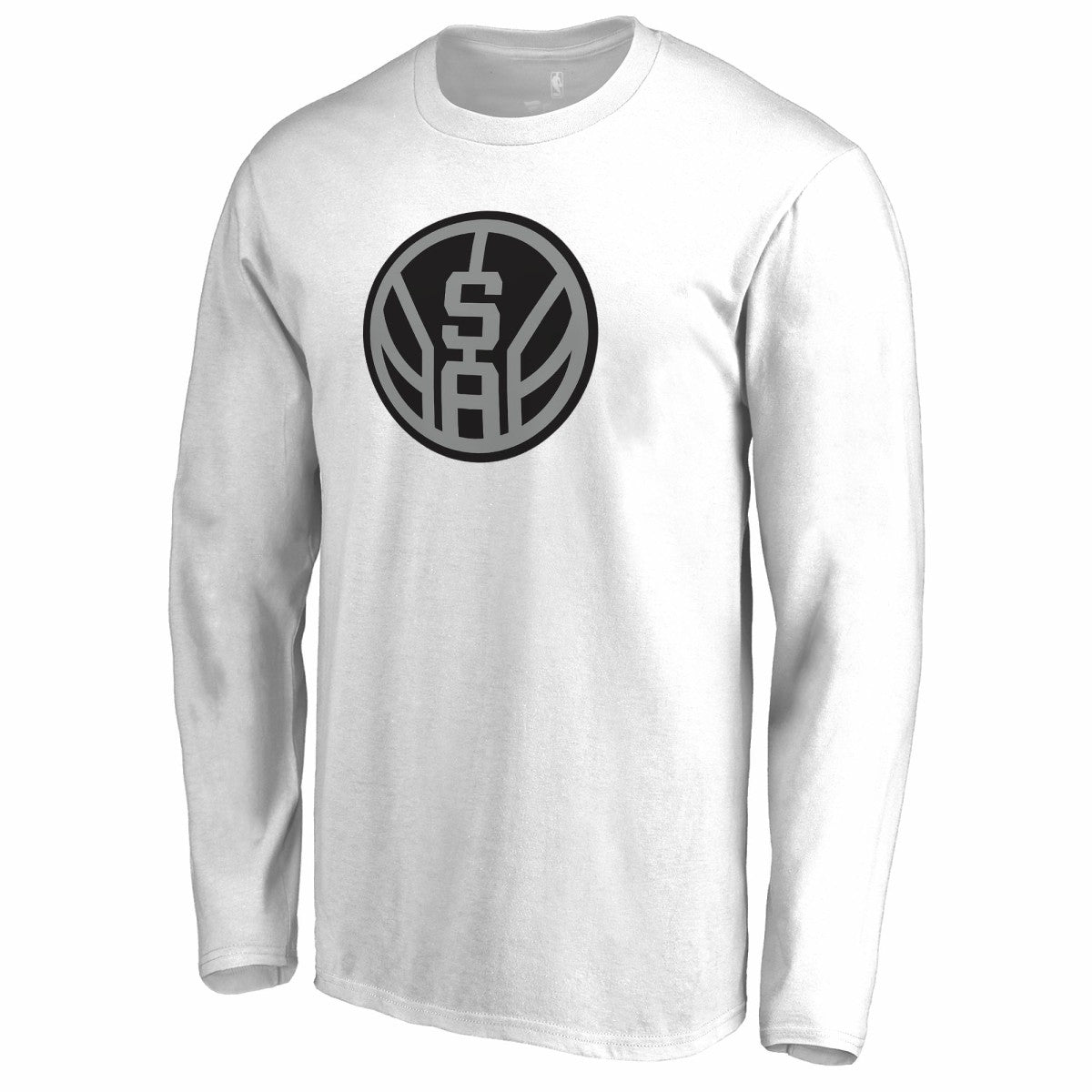 San Antonio Spurs Alternate Logo Long Sleeve T-Shirt - White outlet