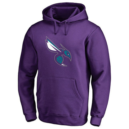 Charlotte Hornets Alternate Logo Pullover Hoodie - Purple on sale