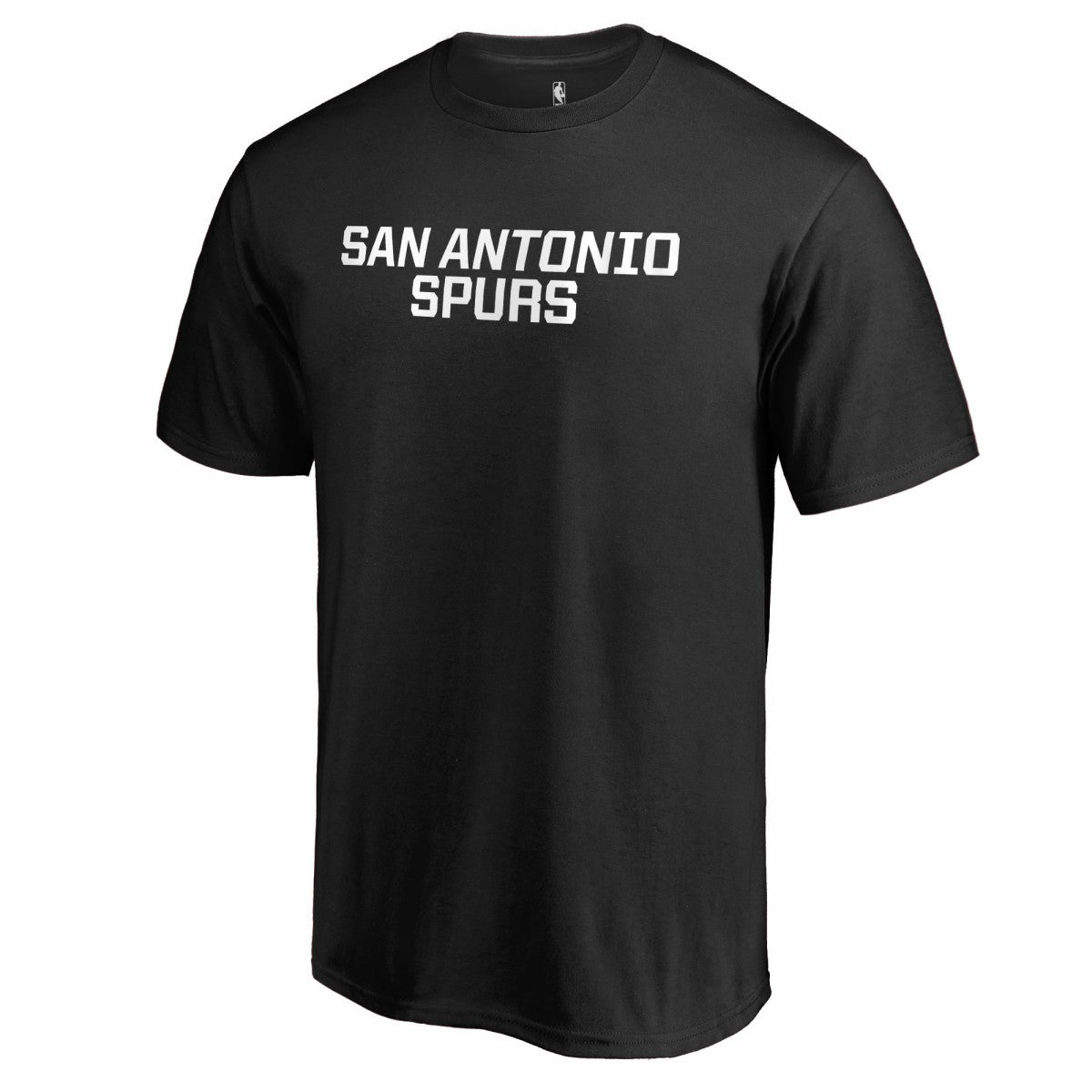 San Antonio Spurs Primary Wordmark T-Shirt - Black for sale