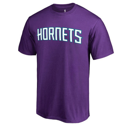 Charlotte Hornets Primary Wordmark T-Shirt - Purple sale