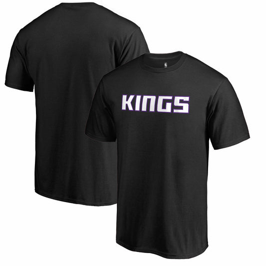 Sacramento Kings Primary Wordmark T-Shirt - Black online