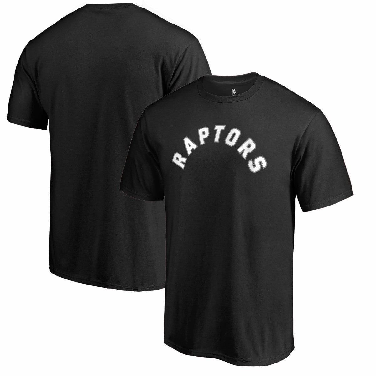 Toronto Raptors Primary Wordmark T-Shirt - Black for sale
