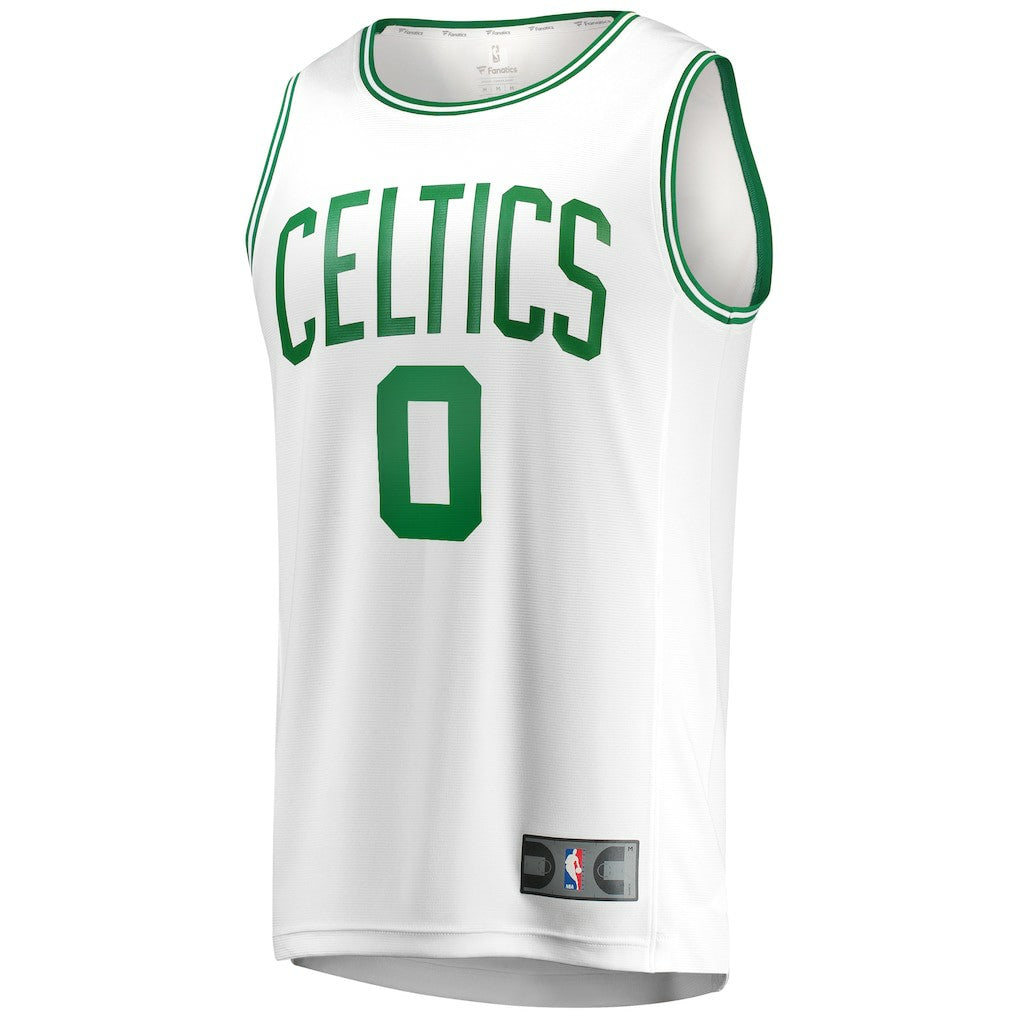 Jayson Tatum Boston Celtics Fast Break Replica Away Jersey White - Association Edition | Fanatics for sale