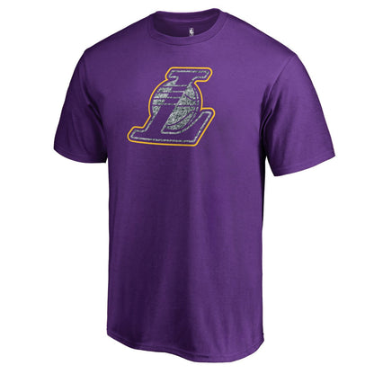 Los Angeles Lakers Static Logo T-Shirt - Purple on sale
