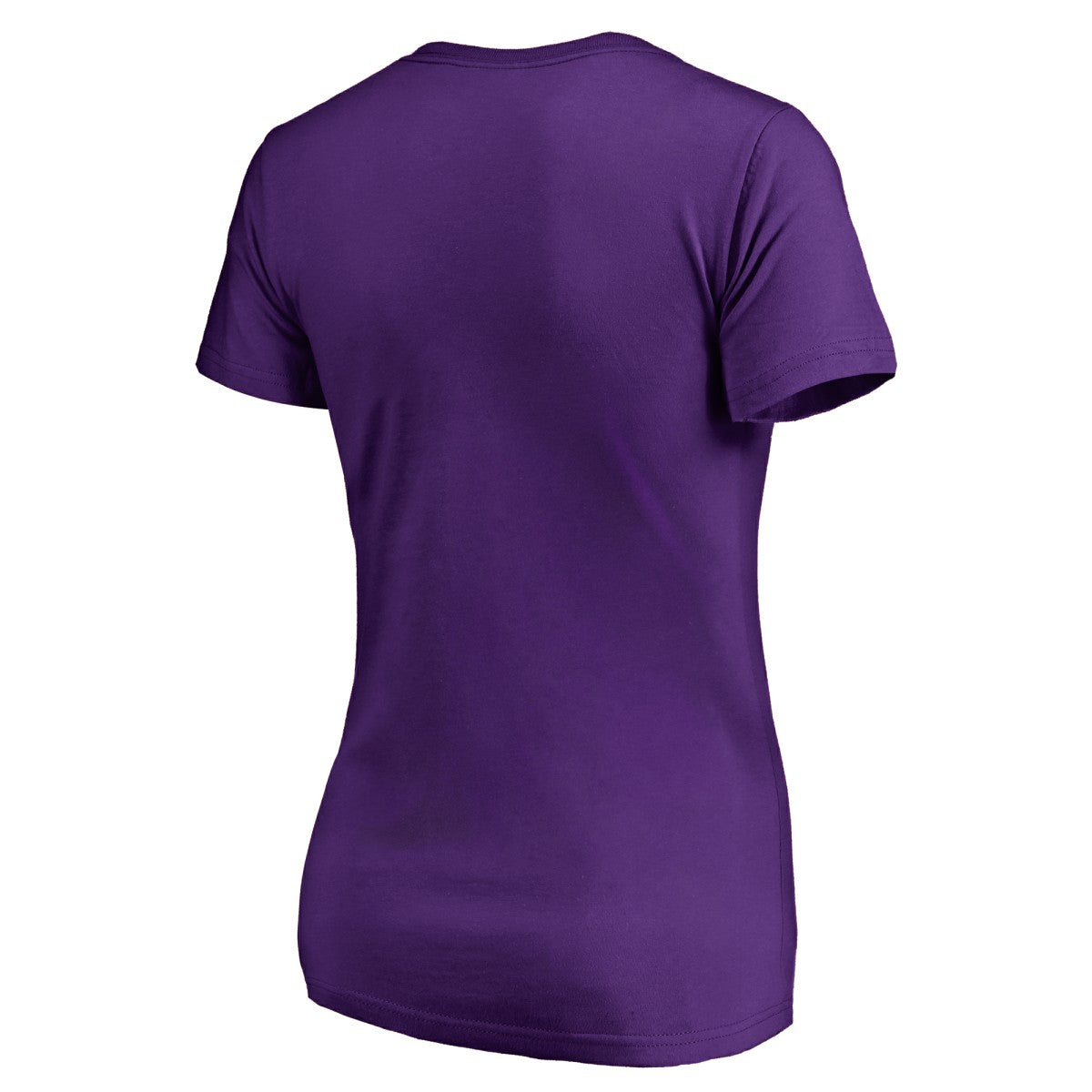 Los Angeles Lakers Women's Static Logo V-Neck T-Shirt - Purple cheap