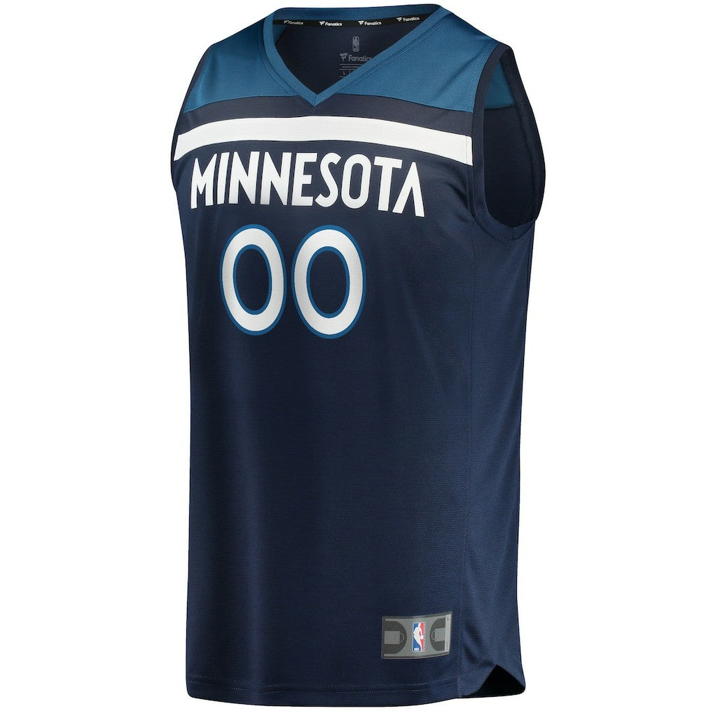 Minnesota Timberwolves Fast Break Custom Replica Jersey Navy - Icon Edition | Fanatics discount