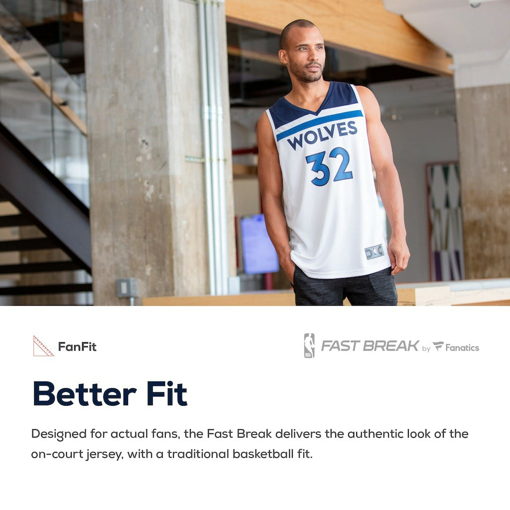 Minnesota Timberwolves Fast Break Custom Replica Jersey Navy - Icon Edition | Fanatics discount
