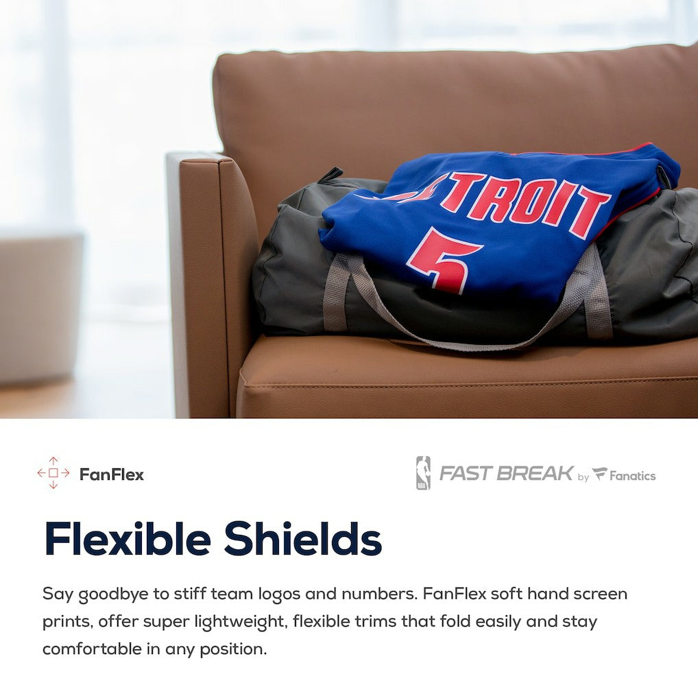 Detroit Pistons Fast Break Custom Replica Jersey White sale - Association Edition | Fanatics outlet