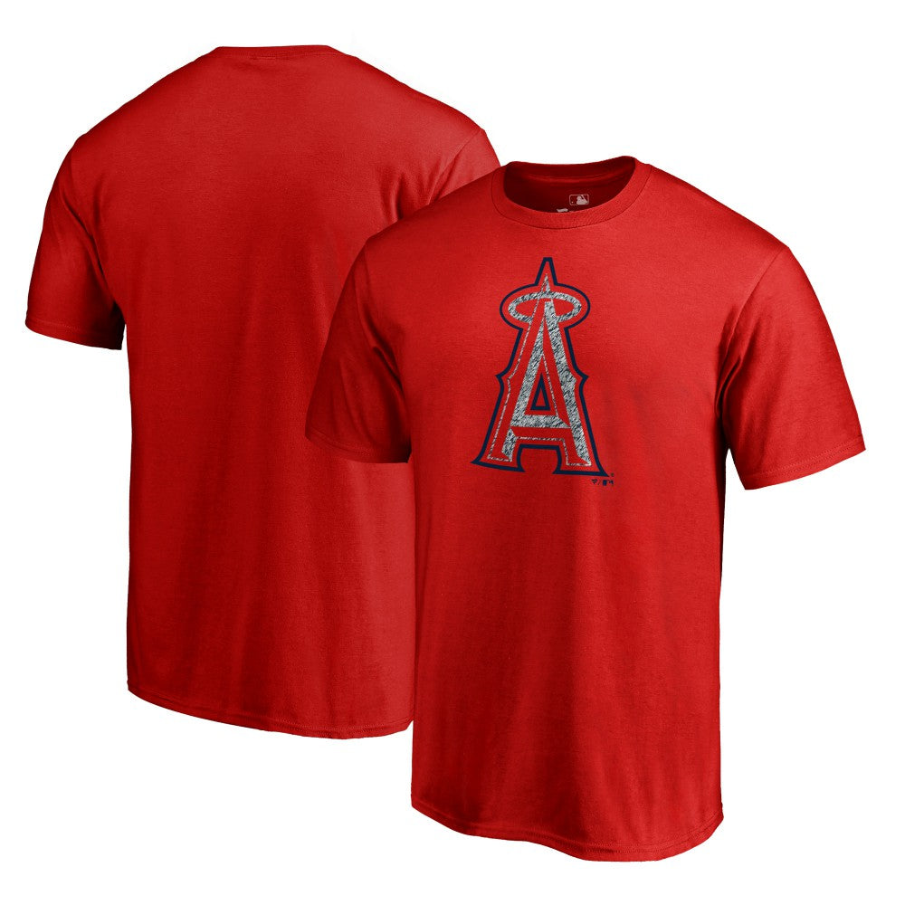 Los Angeles Angels Static Logo T-Shirt - Red
