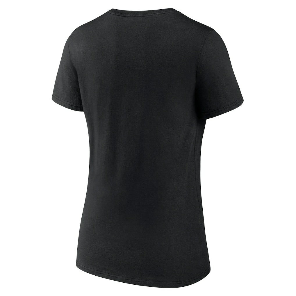 Houston Rockets Women's Primary Logo V-Neck T-Shirt sale - Black on sale