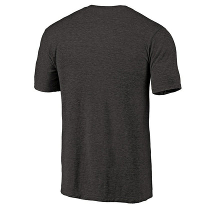 Houston Rockets Distressed Logo Tri-Blend T-Shirt - Black on sale