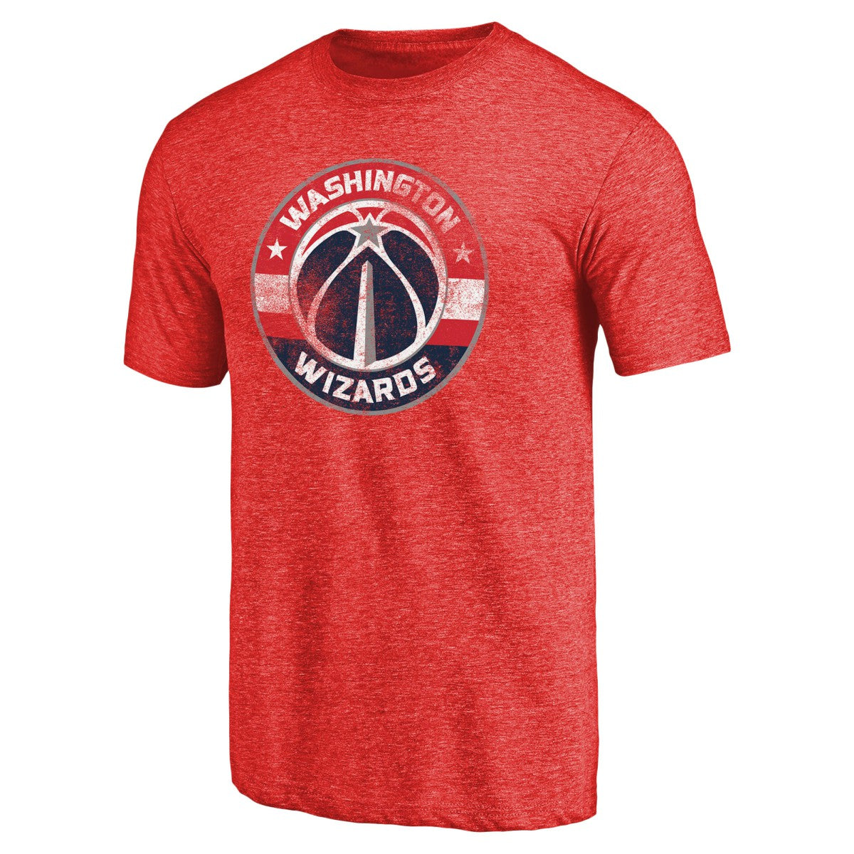 Washington Wizards Distressed Logo Tri-Blend T-Shirt - Red discount