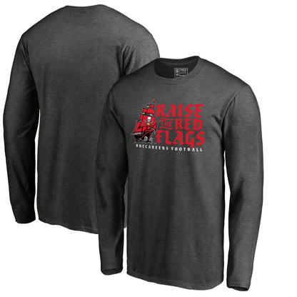 Tampa Bay Buccaneers Hometown Collection Long Sleeve T-Shirt - Heathered Gray sale