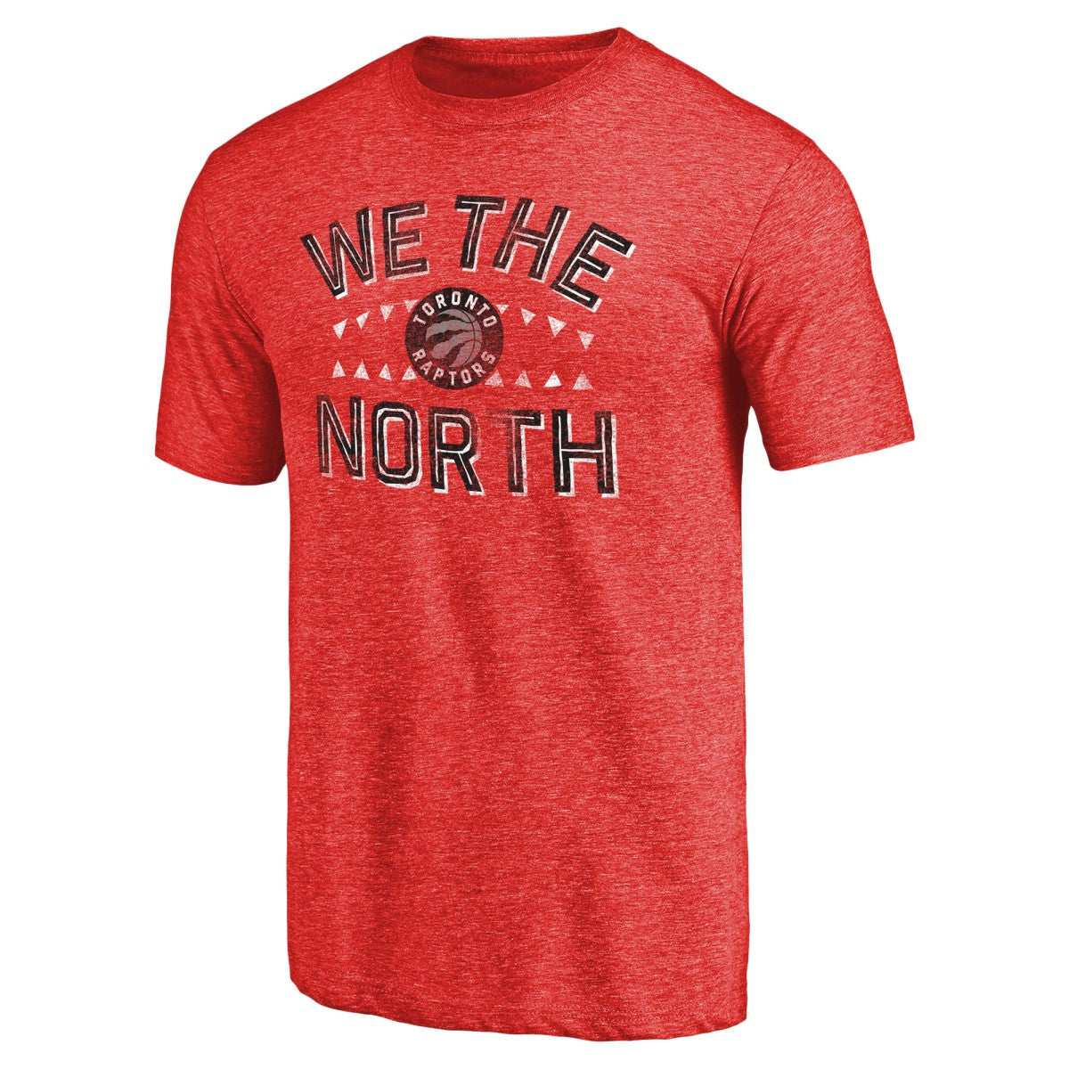 Toronto Raptors Sharp Tooth Hometown Collection Tri-Blend T-Shirt - Red discount