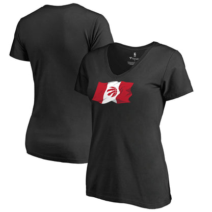 Toronto Raptors Women's Oh Canada Hometown Collection T-Shirt - Black shop