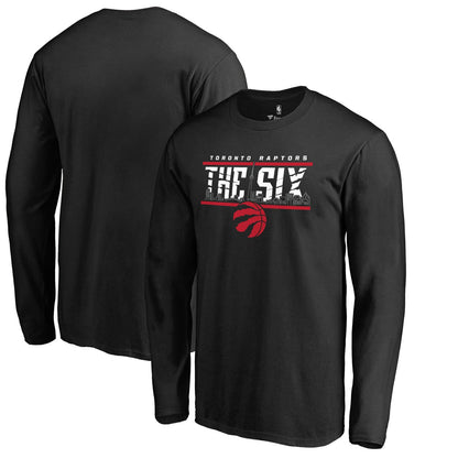 Toronto Raptors The Six Hometown Collection Long Sleeve T-Shirt - Black sale