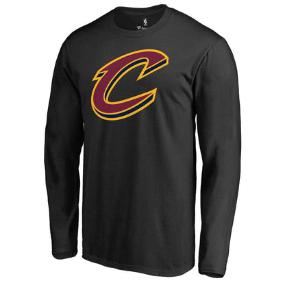 Cleveland Cavaliers Secondary Logo Long Sleeve T-Shirt sale - Black shop