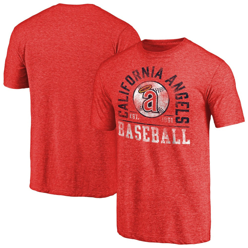 Los Angeles Angels Hometown Collection Curve T-Shirt - Red