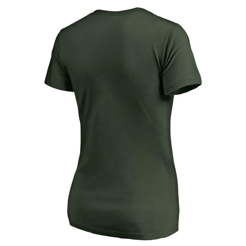 Athletics Women's Hometown Collection The Big O V-Neck T-Shirt - Green