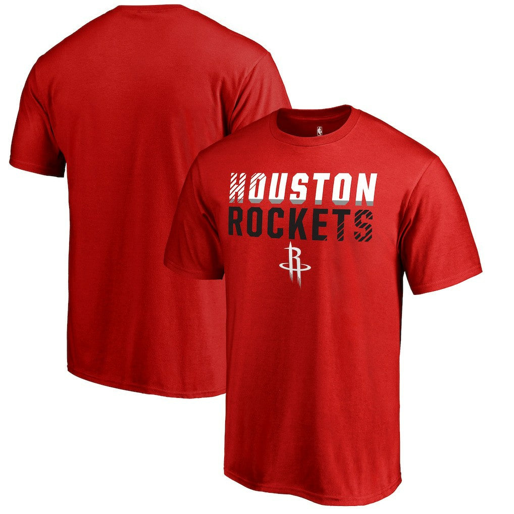 Houston Rockets Fade Out T-Shirt sale - Red cheap