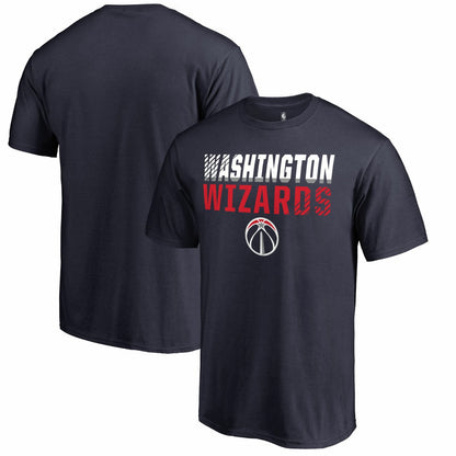 Washington Wizards Fade Out T-Shirt - Navy discount