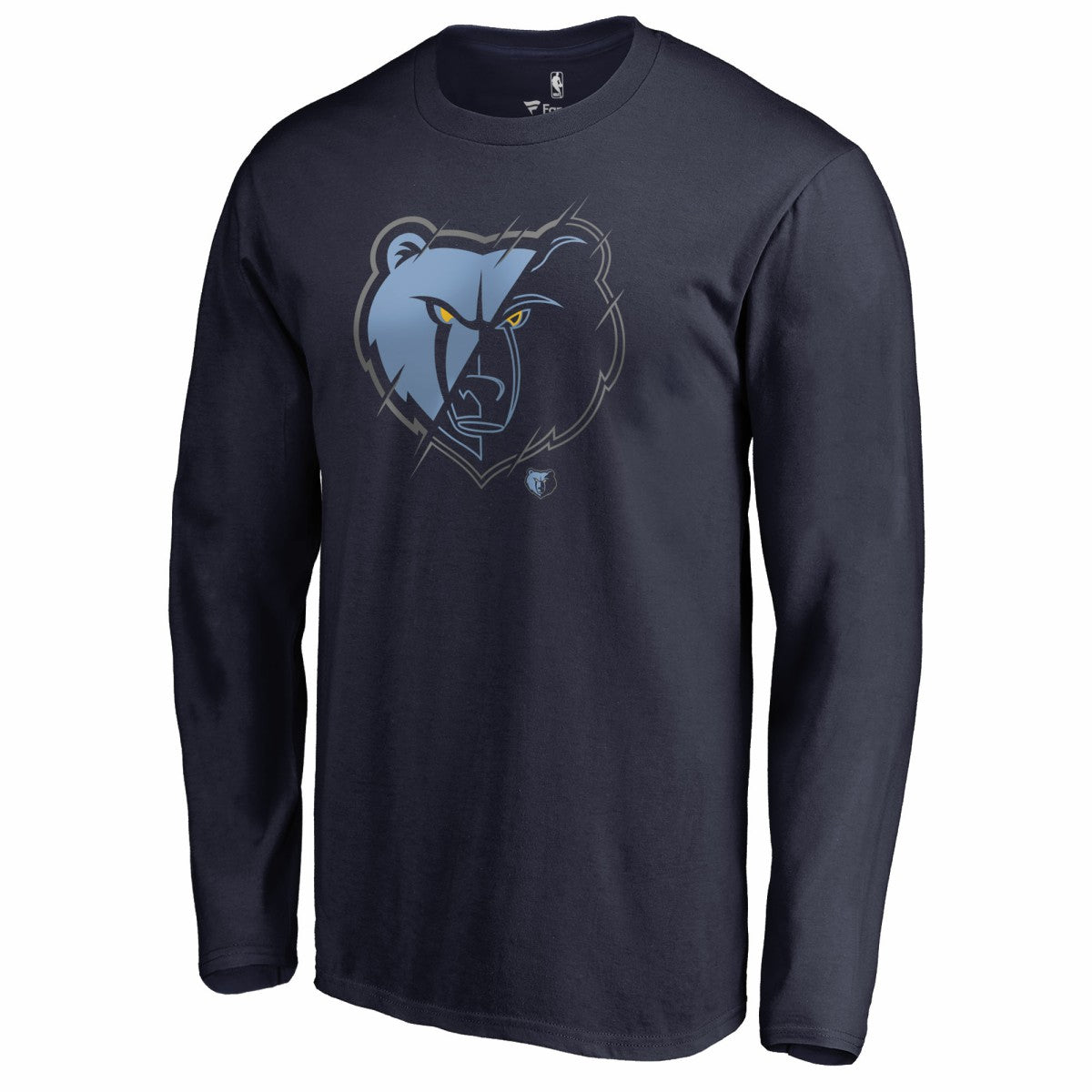 Memphis Grizzlies X-Ray Long Sleeve T-Shirt - Navy outlet