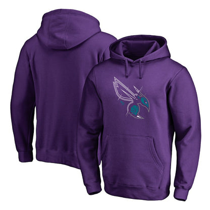 Charlotte Hornets X-Ray Pullover Hoodie - Purple cheap