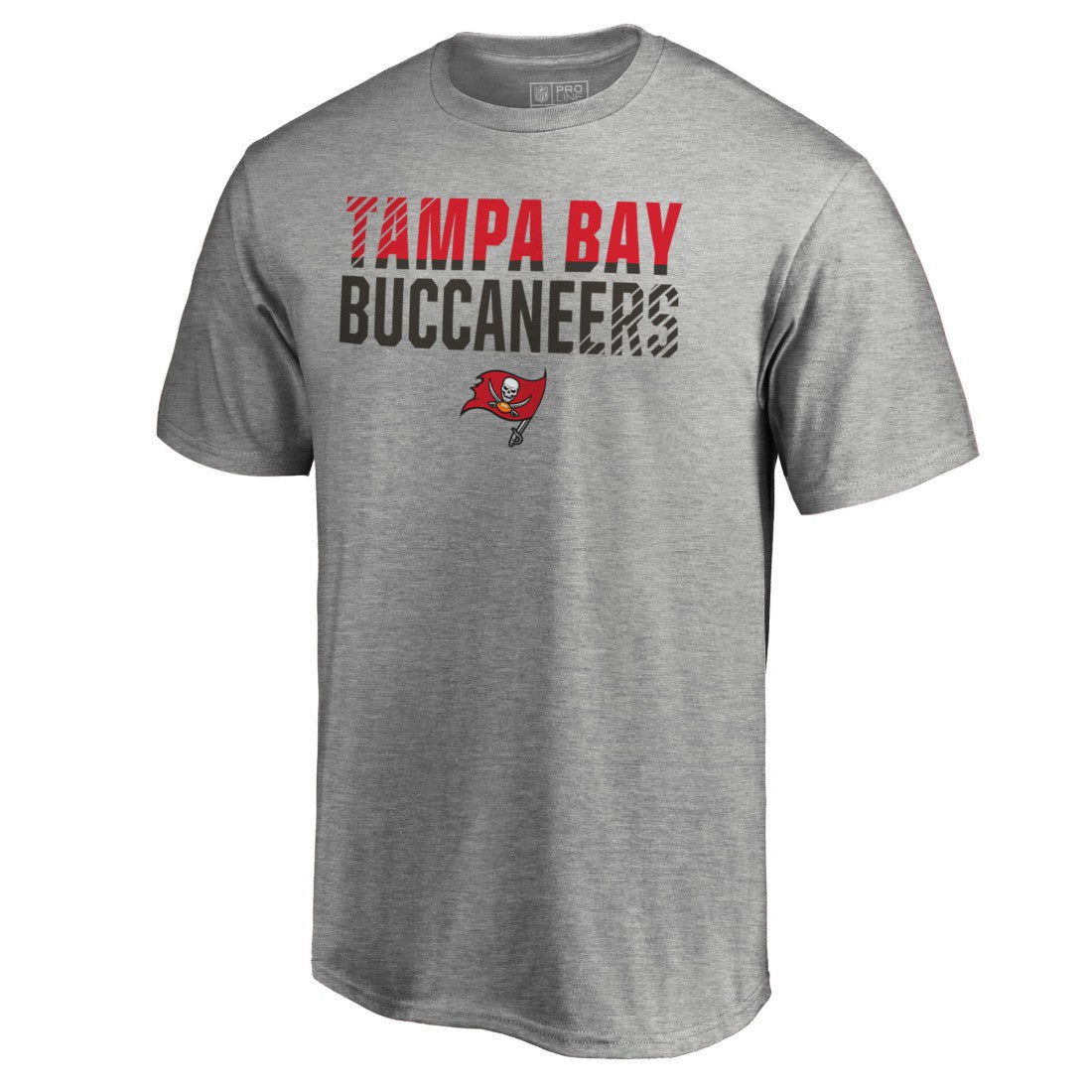 Tampa Bay Buccaneers Iconic Collection Fade Out T-Shirt II - Heather Gray online