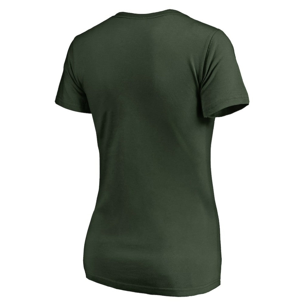 Athletics Women's X-Ray V-Neck T-Shirt - Green