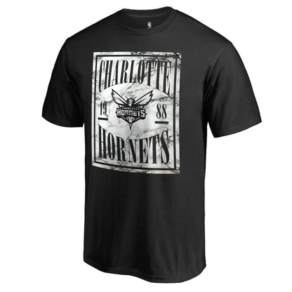 Charlotte Hornets Black Court Vision T-Shirt on sale