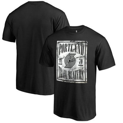 Portland Trail Blazers Black Court Vision T-Shirt discount