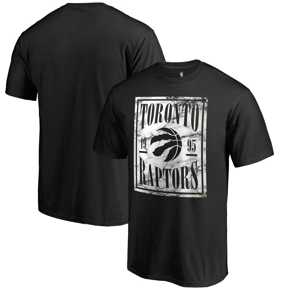 Toronto Raptors Black Court Vision T-Shirt on sale