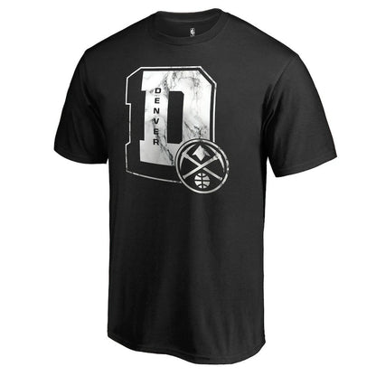 Denver Nuggets Letterman T-Shirt sale - Black discount