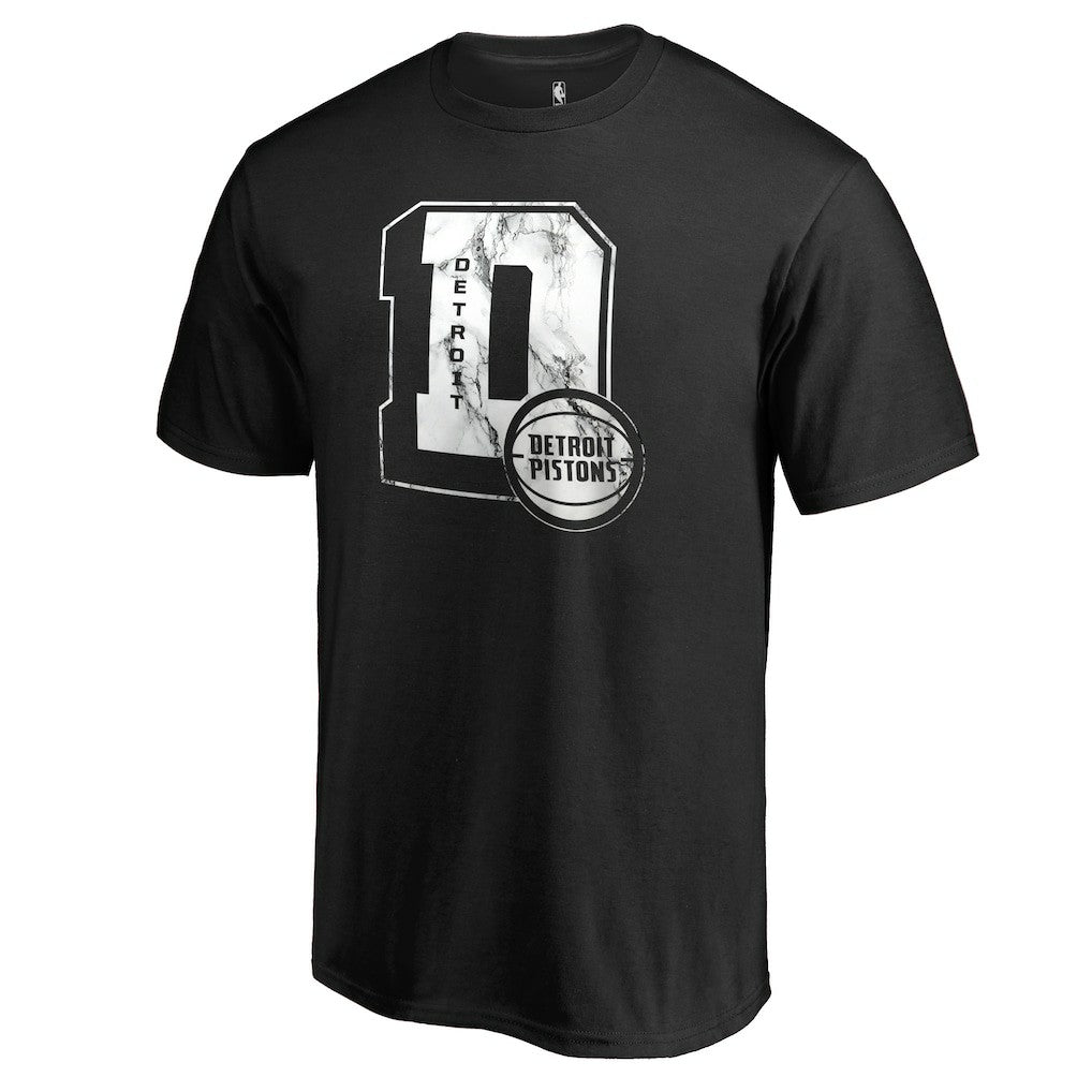 Detroit Pistons Letterman T-Shirt sale - Black on sale