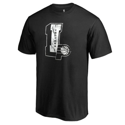 Indiana Pacers Letterman T-Shirt - Black cheap