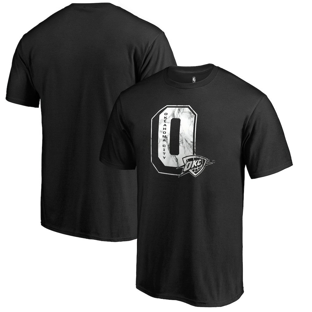Oklahoma City Thunder Letterman T-Shirt - Black on sale