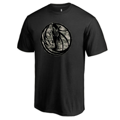 Dallas Mavericks Cloak Camo T-Shirt sale - Black on sale