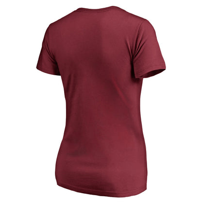 Miami Heat Women's We Are Iconic Collection V-Neck T-Shirt - Red on sale