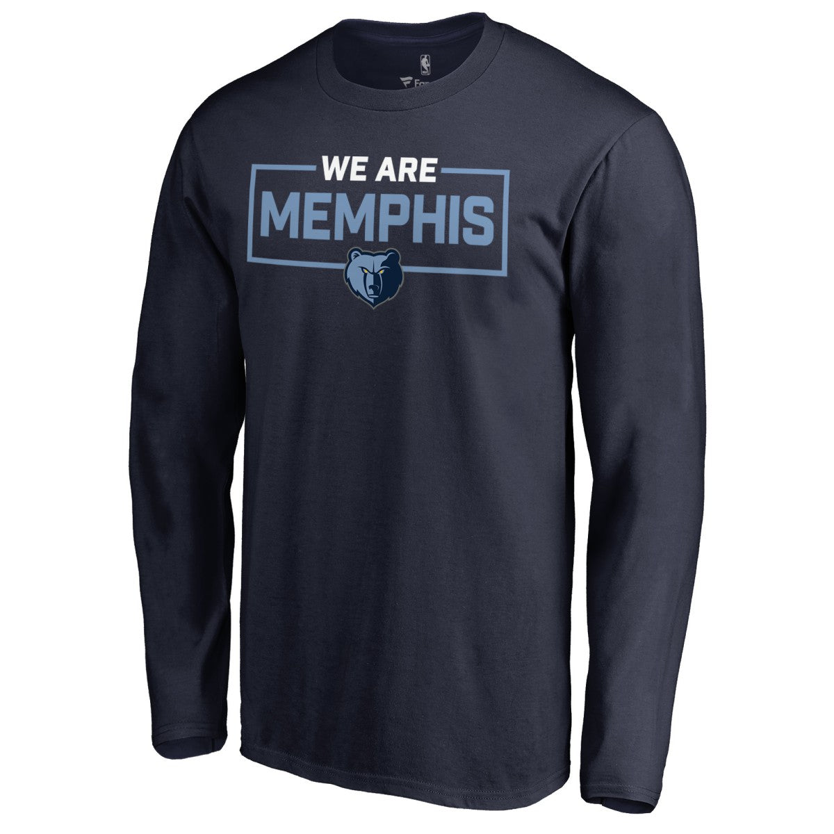 Memphis Grizzlies We Are Iconic Collection Long Sleeve T-Shirt - Navy sale