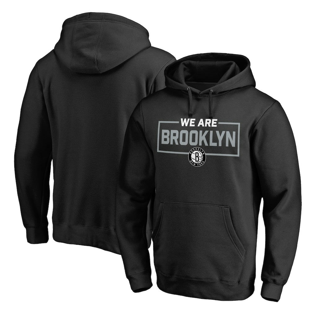 Brooklyn Nets We Are Iconic Collection Pullover Hoodie - Black cheap