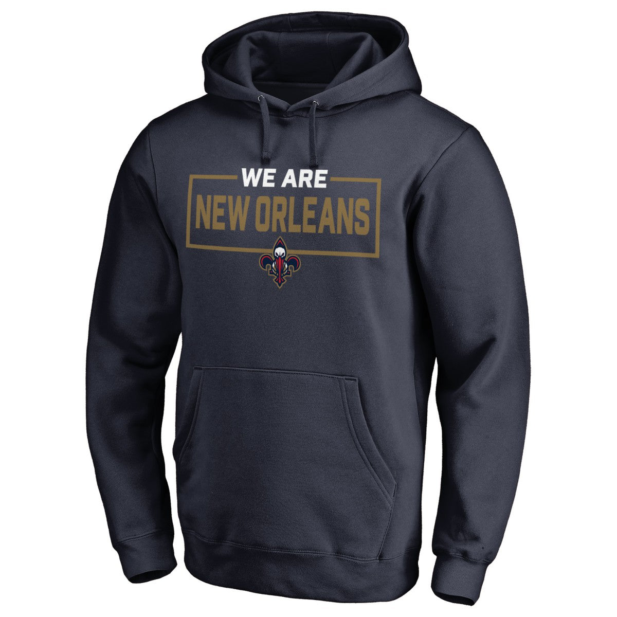New Orleans Pelicans We Are Iconic Collection Pullover Hoodie - Navy on sale