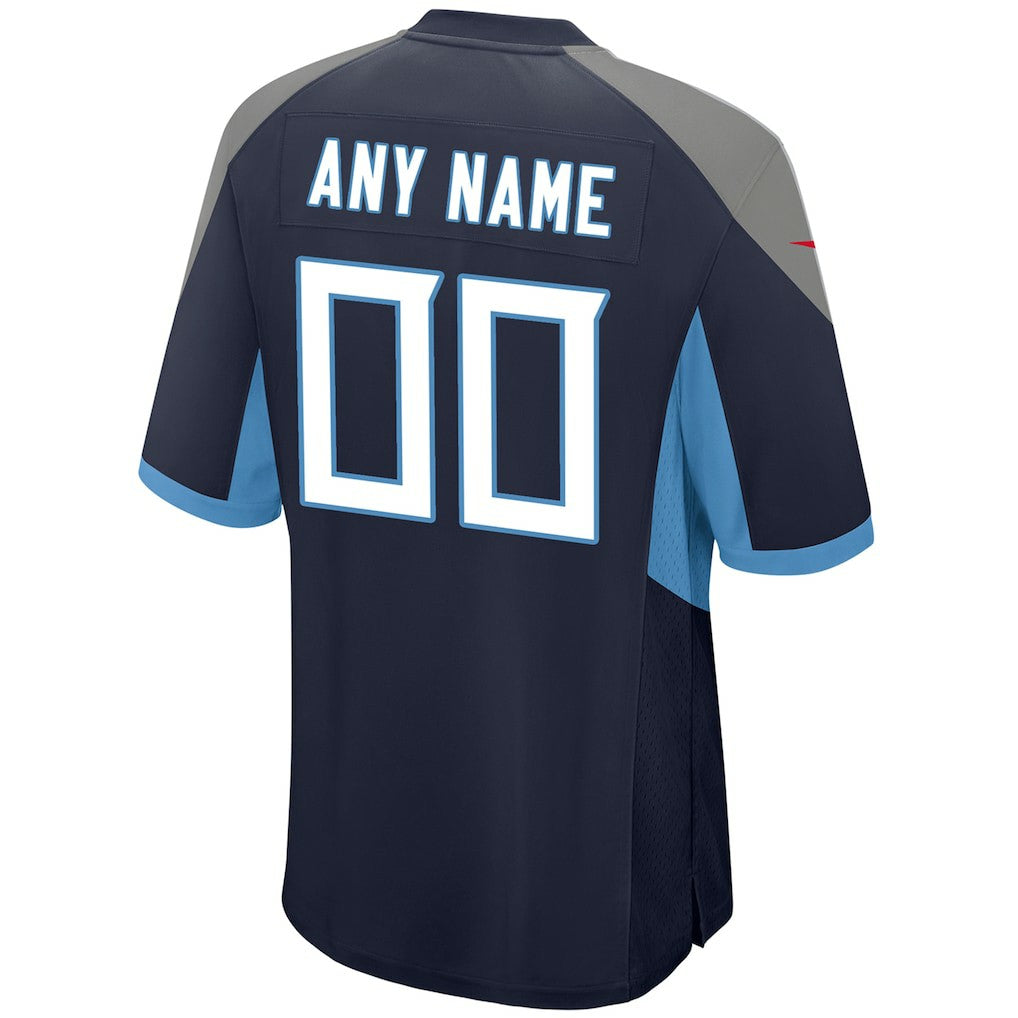 Tennessee Titans Youth Custom Game Jersey - Navy | Nike discount