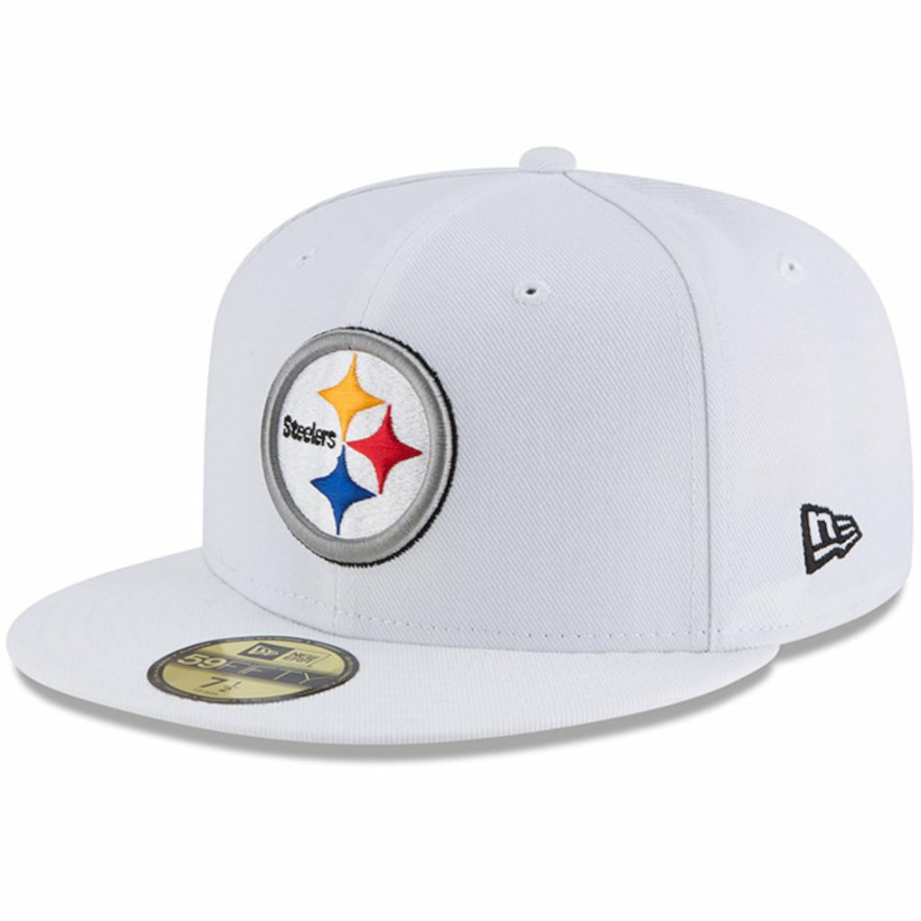 Pittsburgh Steelers New Era Omaha 59FIFTY Fitted Hat - White online