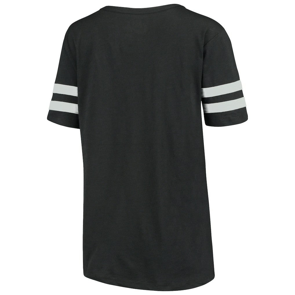 Arizona Cardinals Touch Women's Triple Play V-Neck T-Shirt - Black on sale