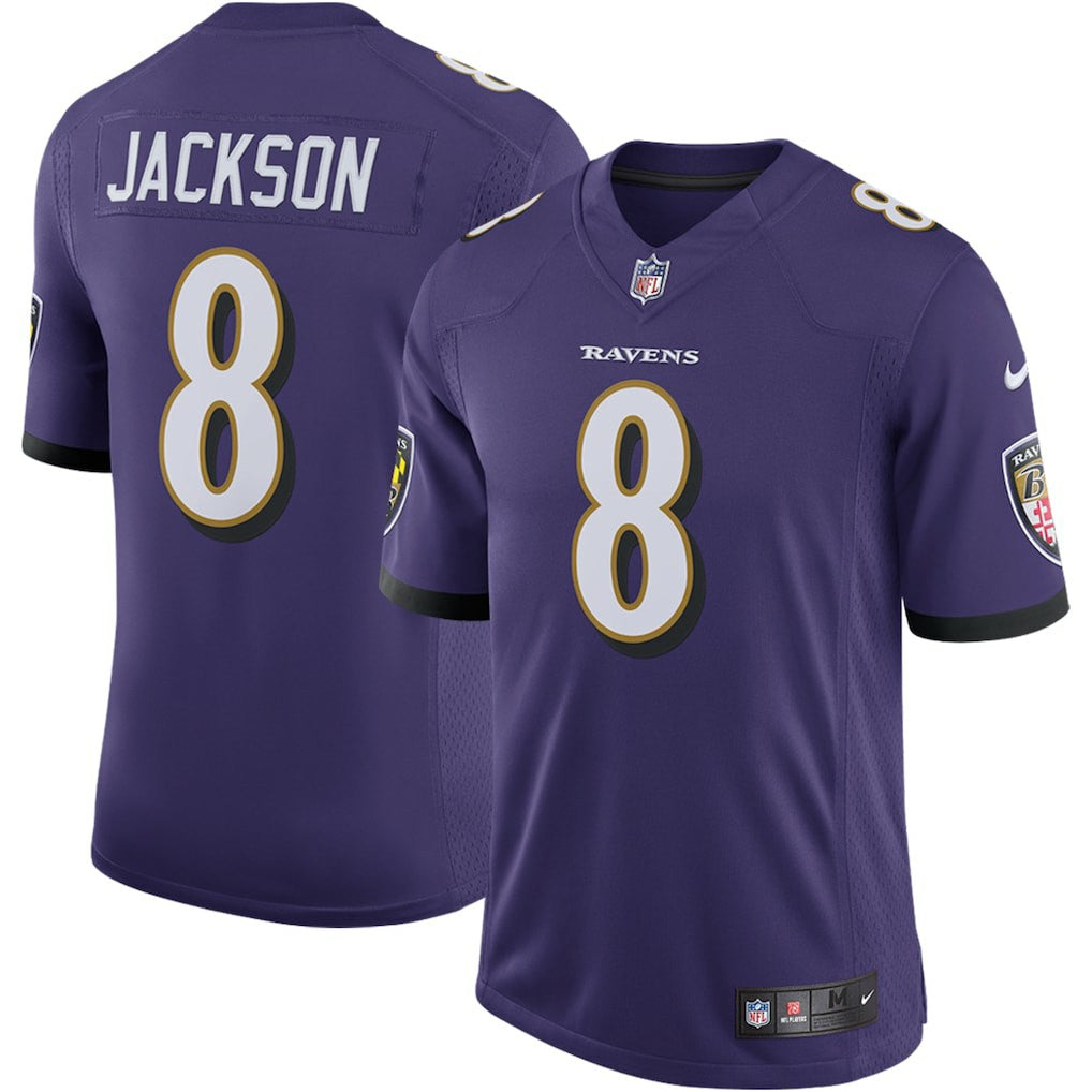 Lamar Jackson Baltimore Ravens Speed Machine Limited Jersey - Purple | Nike on sale